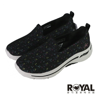 《❤全館再打95折❤》Skechers Arch Fit 可機洗 黑色 網布 娃娃鞋 女款NO.J0759【新竹皇家 124477BKMT】