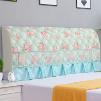 Full Coverage Bed Head Cover 1.5m 1.8m 2m 2.2m Solid Wood Soft Leather Bed Head Dustproof Protective