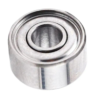 CL 10 keping 693ZZ bearing bola berlubang dalam 3 mm x 8 mm x 4 mm, berlapis dua pelindung, keluli k
