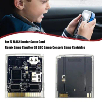 2023 New Hot EZ Junior For GB GBC Game Console EZJ EZ-Game Cartridge Card With Real Time Clock Support TF Card 32G