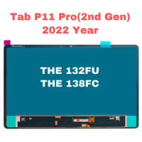 Original For Lenovo Tab P11 Pro (2nd Gen) TB138FC TB132FU LCD Display Touch Screen Digitizer Assembly Replacement 2022