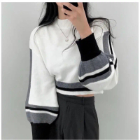 Belleza outlet Baju Atasan Wanita Rajut Korean Style Ayuna Knite Blouse Atasan Wanita