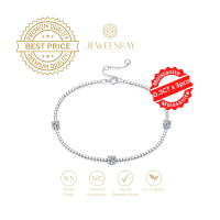 Gelang Izzie Moissanite Bracelet Diamond Look Tunangan Kawin Lamaran