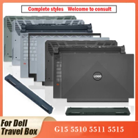 NEW Original For Dell Travel Box G15 5510 5511 5515 Laptop LCD Back Cover Front Bezel Palmrest Bottom Case Air Outlet G15 5510