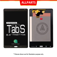Allparts Display for Galaxy Tab S 8.4 T700 T705 SM-T700 SM-T705 LCD Touch Screen Replacement