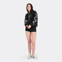 MFS CROP HOODIE / SNAKE / UNFINISHED