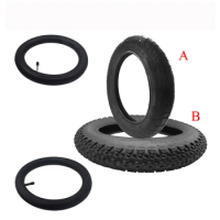 12x2.125 (57-203) Tube and tyre, Fits Many Gas Electric Scooters E-Bike Folding Bike Bicycle Child's