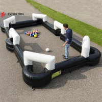 Inflatable Snooker football table field for sale(including snooker balls)