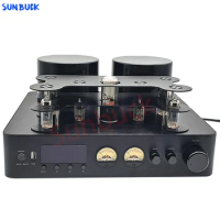 Sunbuck 200W 2.0 6U1 6A2 6H2 WY-3P Hifi Tube Amplifier 5200 1943 Bluetooth 5.0 USB Coaxial Fiber Optic Vacuum Tube Amplifier