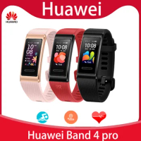 Original Huawei Band 4 Pro Smart Wristband Innovative Watch Faces Standalone GPS Proactive Health Monitoring SpO2 Blood Oxygen