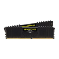 แรม 32GB (16GBx2) DDR4 3200MHz VENGEANCE LPX : CMK32GX4M2E3200C16 : BLACK