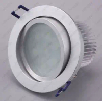 10 7W Dimmable LED Ceiling Downlight Light Frosted Lens House Room Lighting Lamp