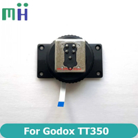 2023new đối với Godox TT350 S C N f Flash hotshoe Hot Giày phía sau gắn kết cơ sở chân khung Speedli