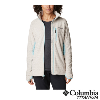 Columbia哥倫比亞 女款-Titan Pass 3.0柔暖快排刷毛外套-卡其 UAR47000KI/HF