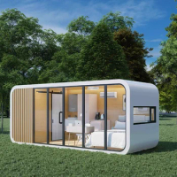 YG Quick Assemble Prefab Prefabricated Hotel Apple Cabin Container House Modern Modular Tiny Kit Set Cabin Homes Container House