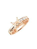 แหวนเพชรผู้หญิงKuromi ตัวเรือน 9k รหัสสินค้า LCDR5352-01