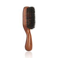 Hair Brush for Men- Slick Back Hair Brush - Boar Bristles Brush for Fine Thin Medium Hair Nature Boa