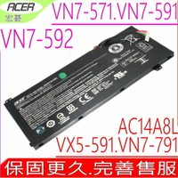 ACER 電池原裝 宏碁 AC14A8L VN7-592G-76W7 VN7-592G-76XN AC14A8L 3ICP7/61/80 VN7-592G VN7-572G