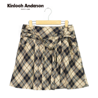 【Kinloch Anderson】經典格紋腰帶配飾短裙 金安德森女裝(KA0475402)