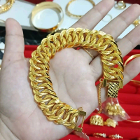 gelang coco lipan lapis emas