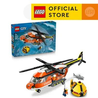 LEGO City 60503 Coast Guard Helicopter (551 Pieces), Building Block, Toys, Bricks