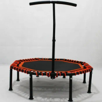 adjustable Jumping Gymnastic Portable Fitness Exercise Adults Trampoline
