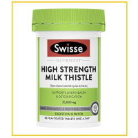SWISSE 斯維詩高濃奶薊草護肝片60片 ULTIBOOST HIGH STRENGTH MILK THISTLE 35000MG 60 CAPSULES     