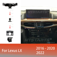 Car Phone Holder Mobile Mount Stand For Lexus LX 2016-2022 Adjustable GPS Navigation Bracket Car Lnterior Accessories
