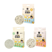 DOG CATSTAR汪喵星球-益生菌消臭花草砂/益生菌消臭豆腐砂 (米粒型/條型) 2.7kg x 6入組