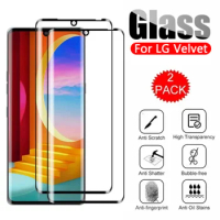 2/4Pcs 3D Full Cover Curved Screen Protectors For LG Velvet G9 5G LG Wing 5G Tempered Glass Protective Film