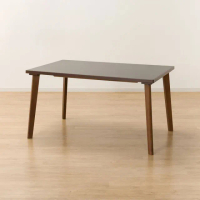【NITORI 宜得利家居】◎陶板實木餐桌 N COLLECTION T-12 135 MBR/GY(陶板餐桌 陶板 實木餐桌)
