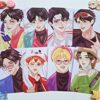 Set Photocard Haikyuu Fanart by Onintwin