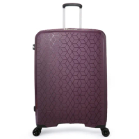 【Verage 維麗杰】29吋鑽石風潮系列旅行箱(紫)