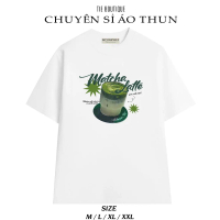 DL - Áo Thun In Hình MATCHA LATTE Cực Ngon Mặc Là Thèm Áo Phông Unisex Hot Trend