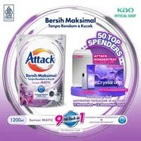 Attack Sensor Matic Deterjen Cair Semua Jenis Mesin Cuci 1200ml - Sabun Cuci Baju Liquid