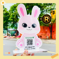 RIN HUDA Bảng Mã QR Code Để Bàn In Theo Yêu Cầu Chất Liệu Nhựa Mica Sáng Bóng Siêu Bền Đẹp Công Nghệ