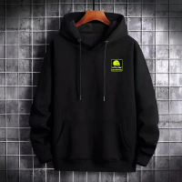 Hoodie Jumper Academy VR 46 Racing Team Unisex Jaket Sweater Distro Hitam Fleece Tebal Streetwear Pr