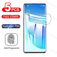 5Pcs Screen Protector For OPPO A5 2020 A35 A15 A15S A53 A32 A33 A53S A9 2020 Hydrogel Protective