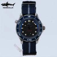 Heimdallr Titanium NH35 Automatic Mechanical Men Dive Wristwatch C3 Luminous Sapphire Crystal 200M Waterproof Men Watch HMSO-02