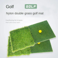 30*60cm Golf Practice Mat High Elastic Simulation Green Golf Indoor Simulator Can Fold Golf Accessories