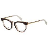 FENDI 廣告主打 光學眼鏡 (琥珀色)FF0115
