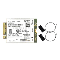 EM7305 GOBI5000 WiFi Card+Antenna 4G NGFF WWAN for DELL Latitude E7250 E7450 E5250 7214 7350 7414 Ve