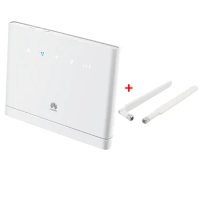 Unlock Huawei B315, Huawei 4G Portable Wireless WIFI Router Huawei B315s-22 Lte Wifi Router+2pcs antenna