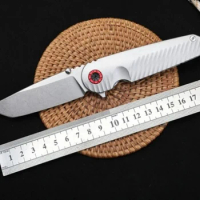 Rocket Pocket Folding Knife 9CR18MOV Blade Steel Handle Tactical Rescue Hunting Camping EDC Survival Tool Xmas Gift Knives