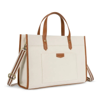 SDKMissnine 15.6 Inch Woman Laptop Briefcase Tote Canvas ipad Bag Work Shoulder Bag Casual Tote Bag 