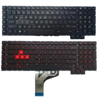 US laptop keyboard For HP OMEN 17-an00 17-an013tx 17-an014tx 17-AN000 031TX 016NG 053NR backlight No frame