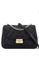 Kate Spade Kate Spade Carey 中型翻蓋單肩包 - 黑色