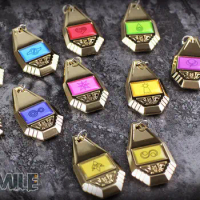 Digimon Adventure Bajji Tag Badge Metal Digivice Necklace Pendant Cosplay Sa Props Gifts