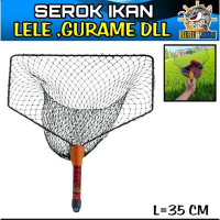 Serok Lele gurame/serok ikan bersar