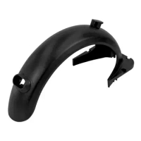Scooter Mudguard Scooter Mudguard With Taillight Support Wear-Resistant Electric Scooter Parts For Protecting Tires